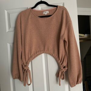 It’s cropped sweater worn once still like new